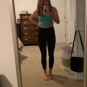 Black high waisted lululemon leggings